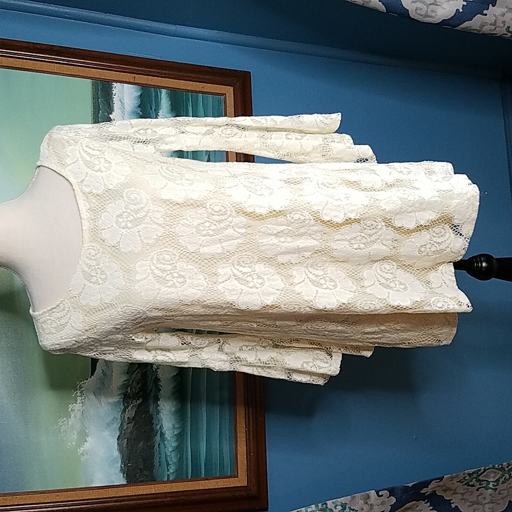 PPLA Floral Lace Dress